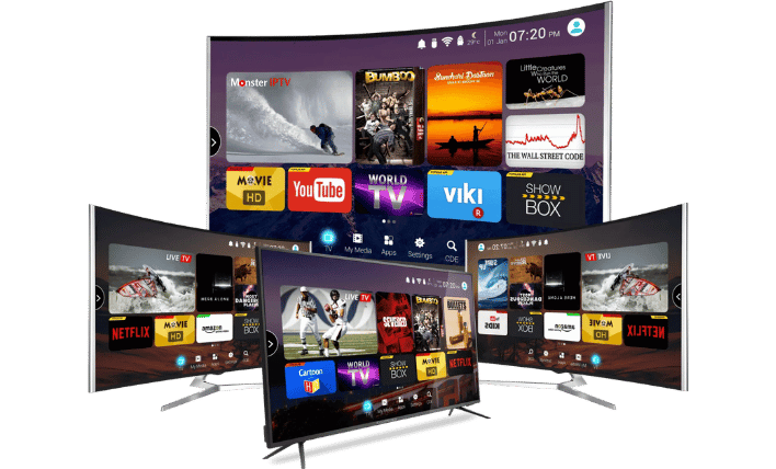 about us Multiple smart TVs