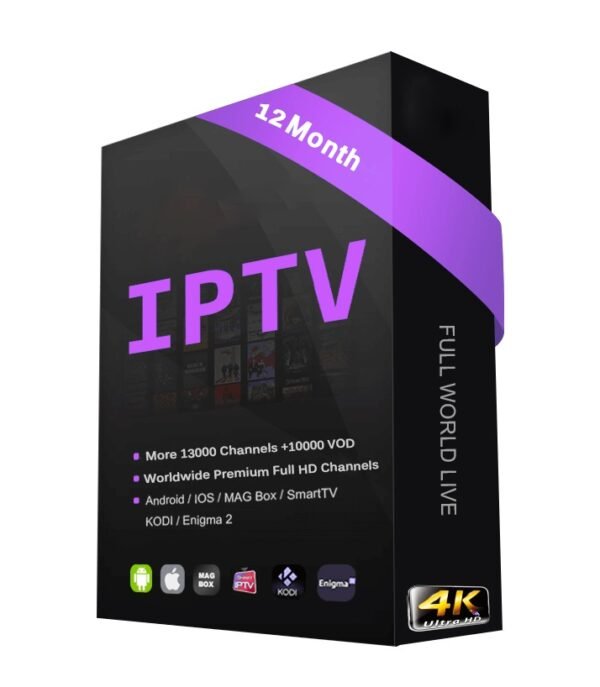 12-Month Necro IPTV plan